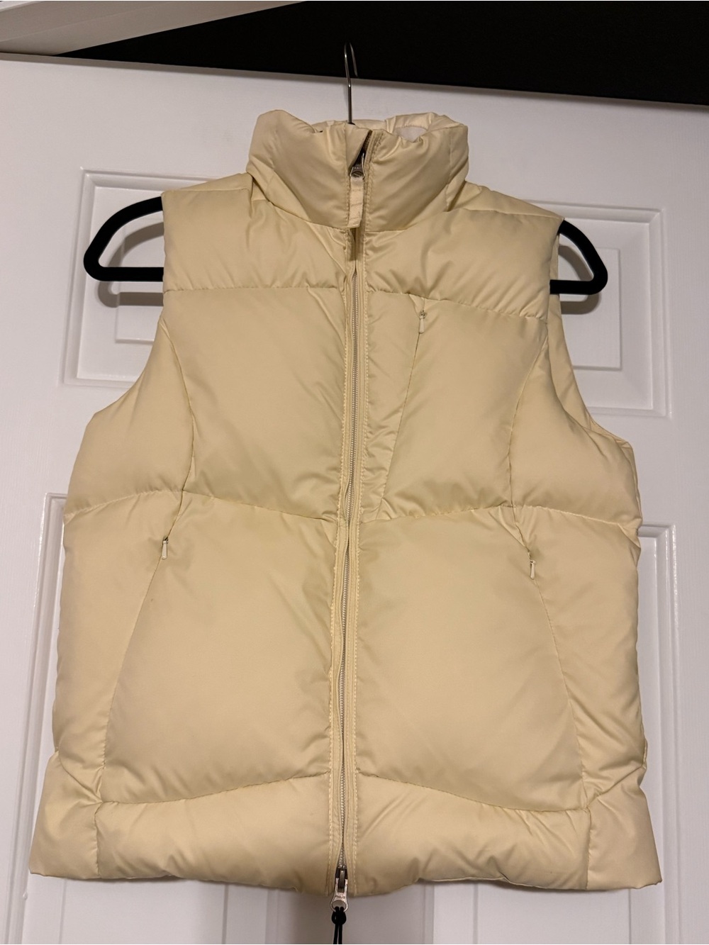 Ralph Lauren Cream Down Puffer Vest Size S